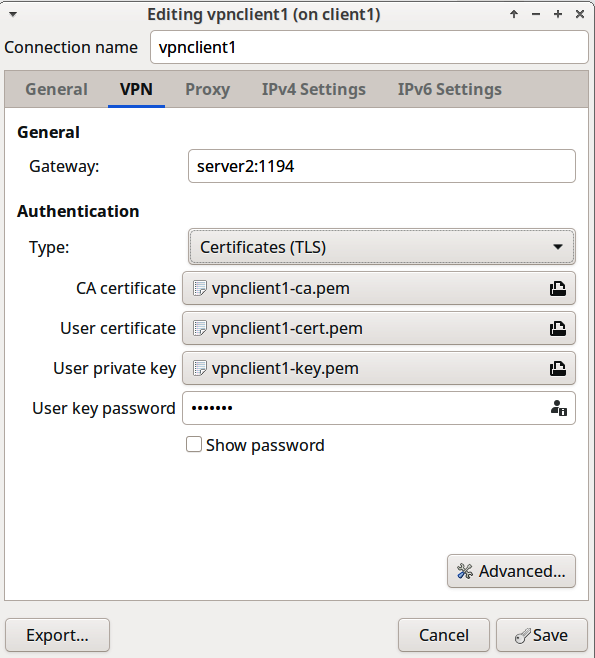 Importing .ovpn client configuration file into NetworkManager