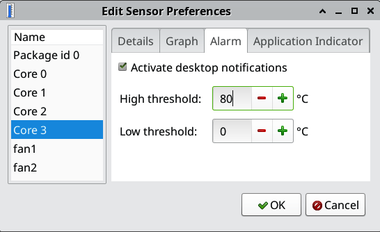Setting up an alarm.