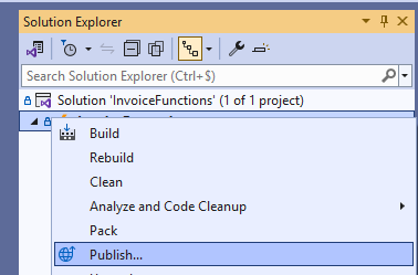 Figure 6.16 – Importing the publishing profile