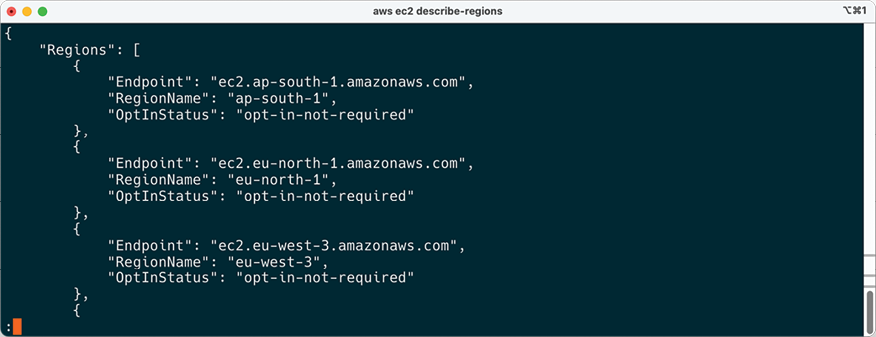 A computer screen with white text  Description automatically generated