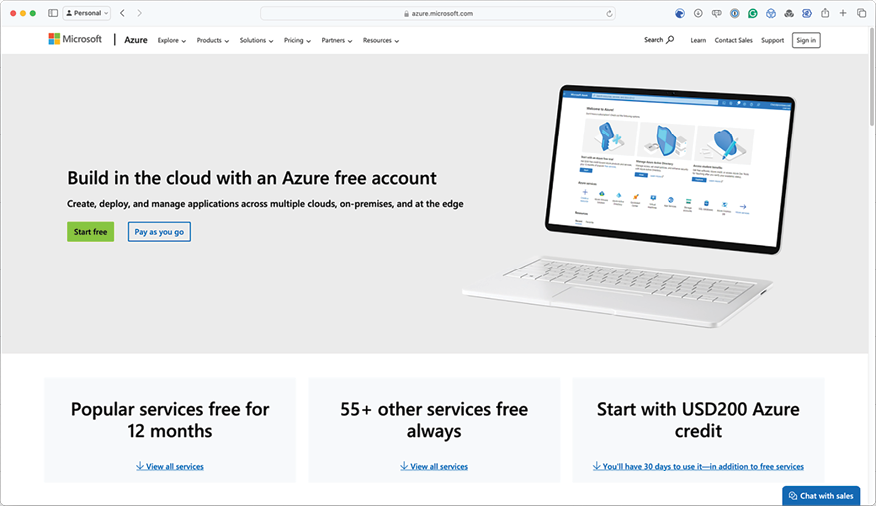 A computer on a white background  Description automatically generated