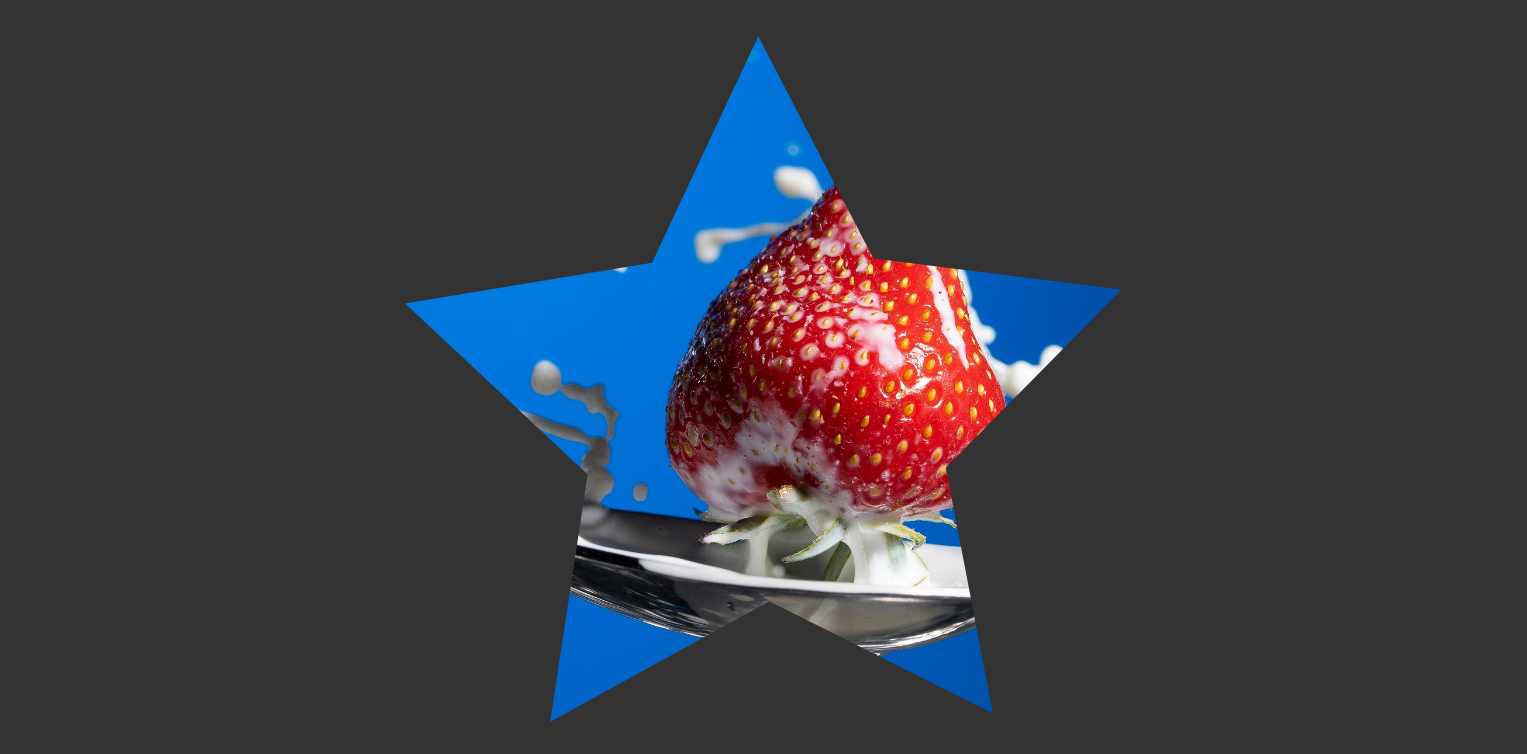 Using an SVG clip path to clip the area of an image