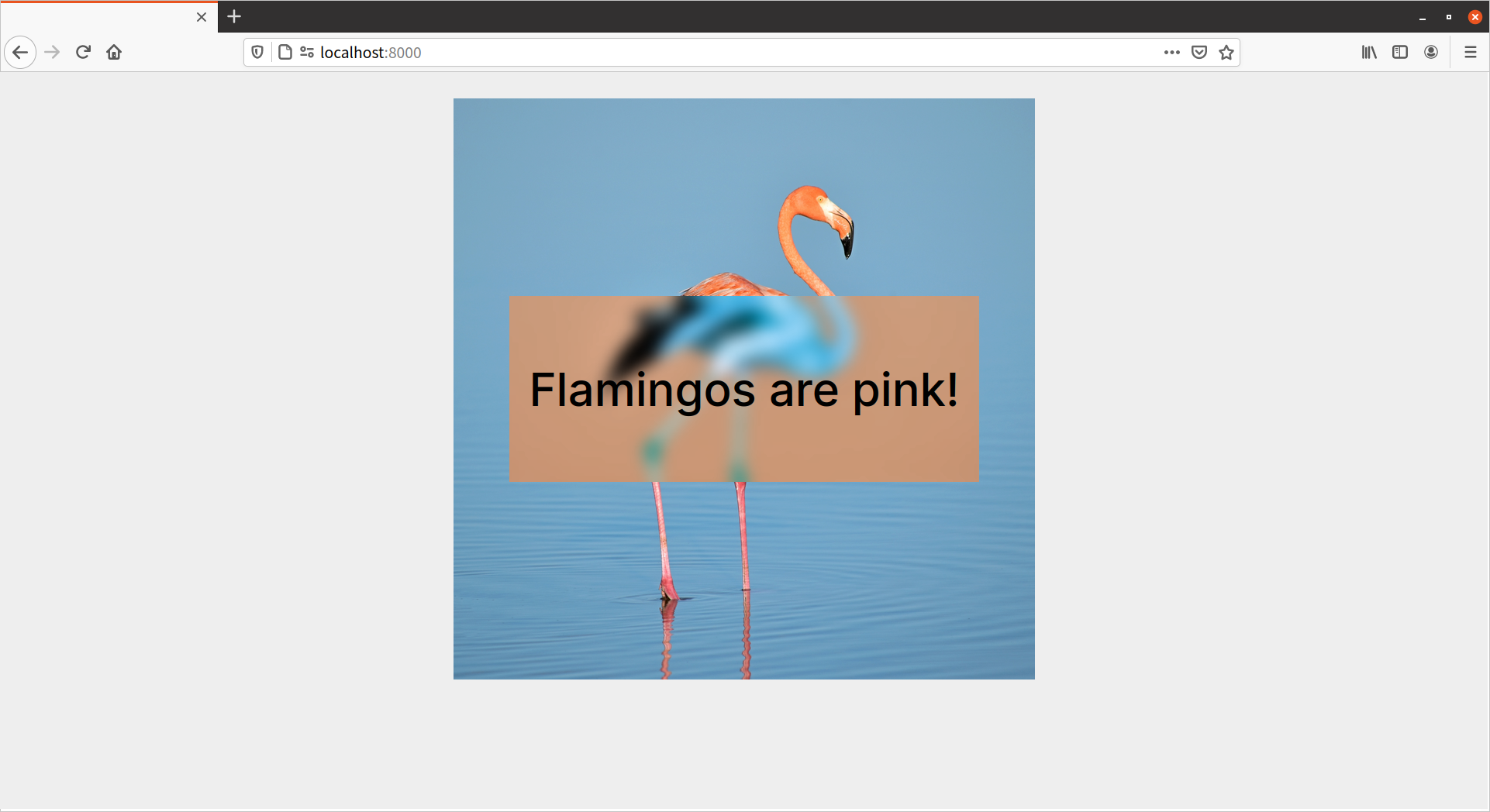 A paragraph with backdrop-filter applied