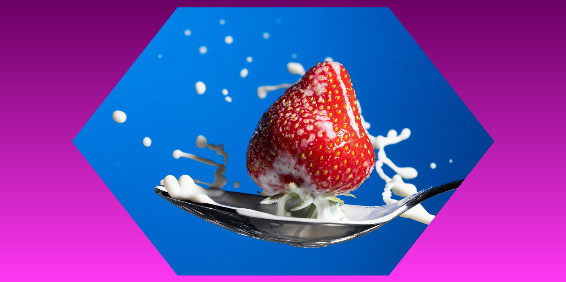 The clip-path property also accepts a polygon shape