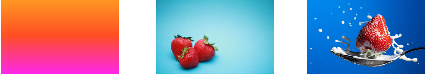 Each of our background layers before blending