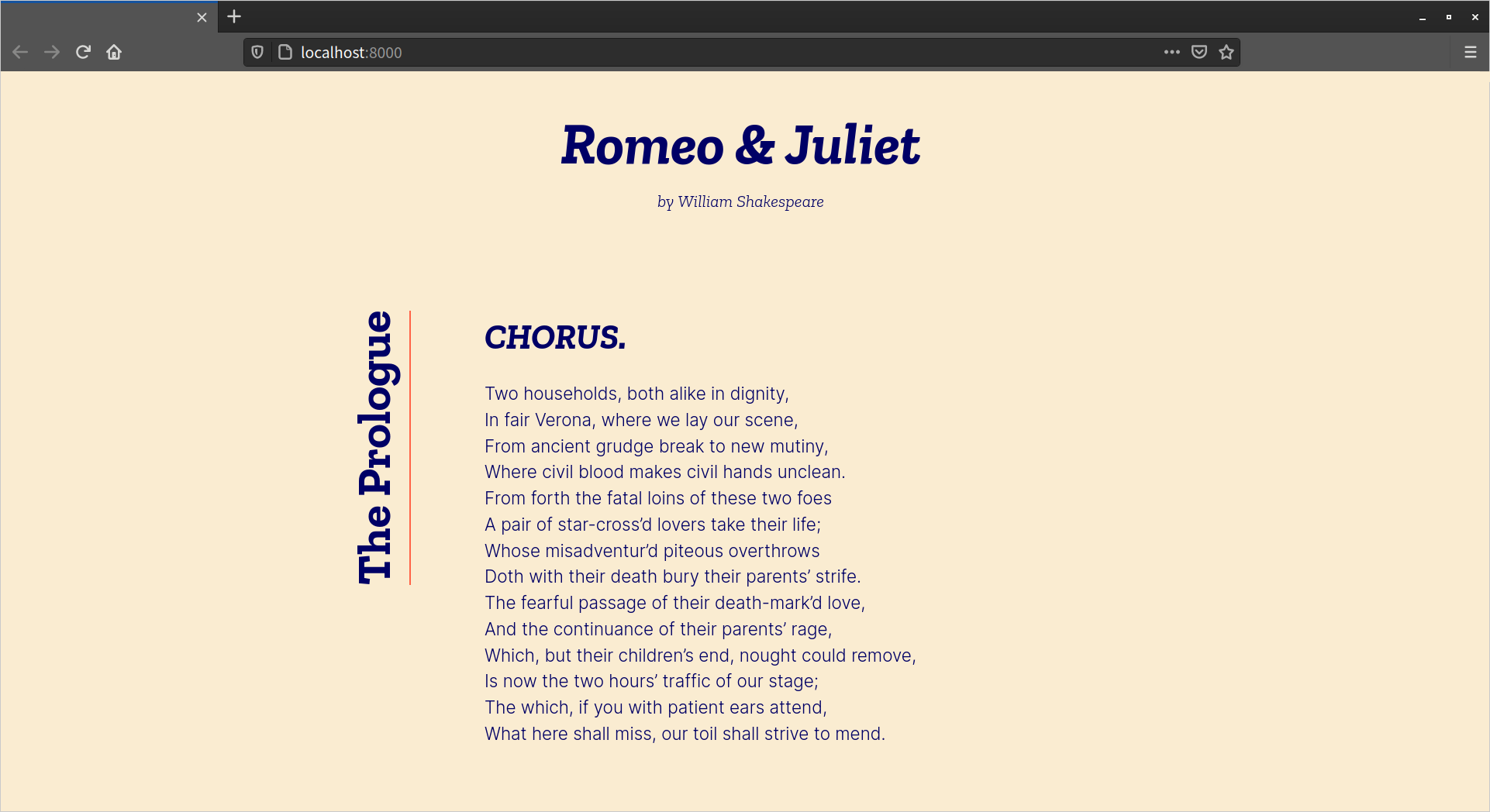 Writing modes used to add sideways headers