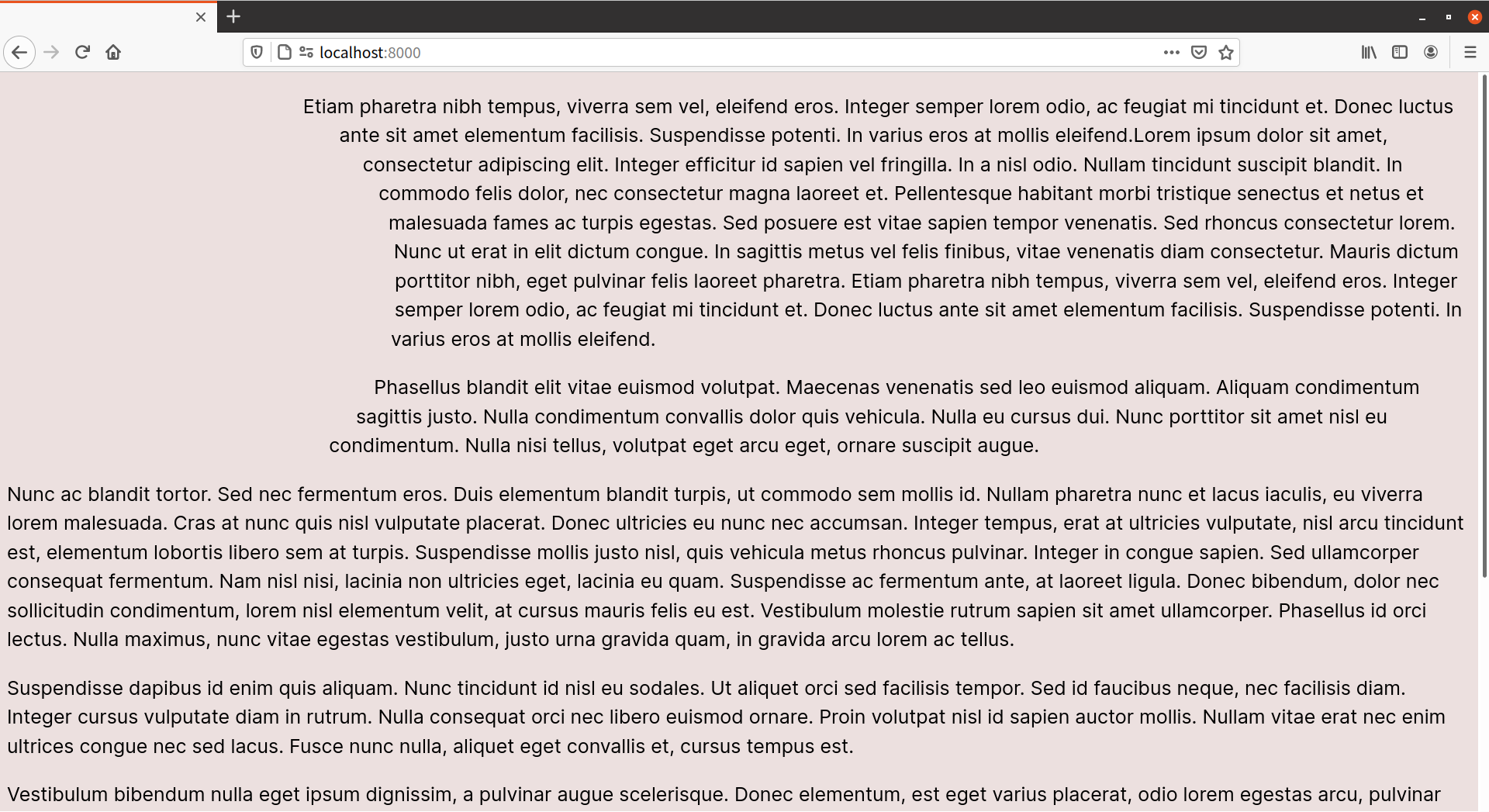 Using ellipse() with no arguments produces a circle
