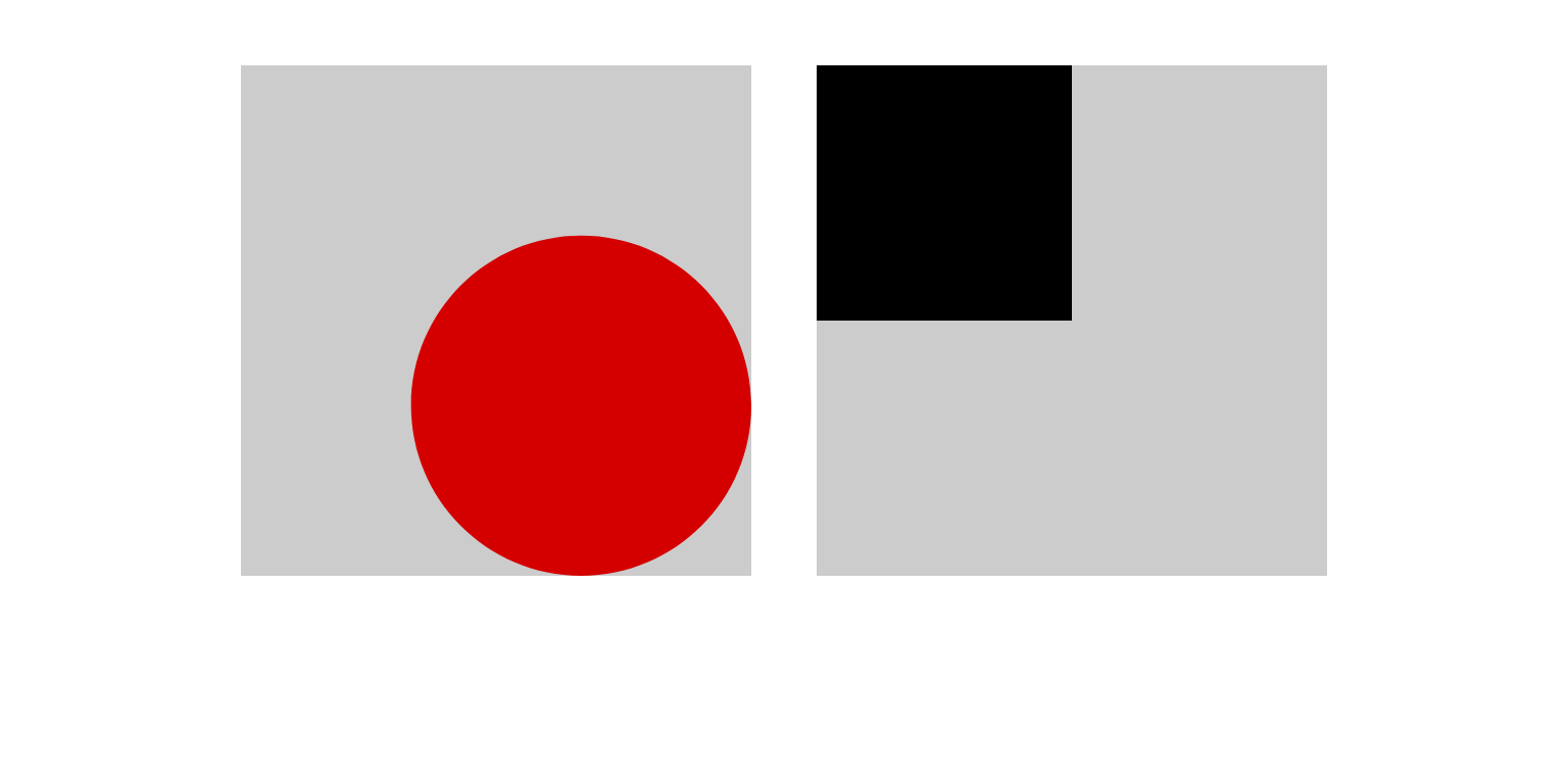 Our new masking images, circle.svg and square.svg