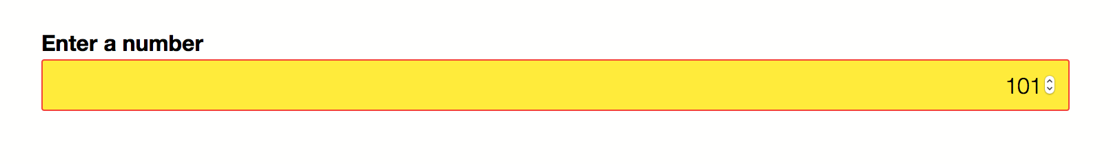 Styling :out-of-range values