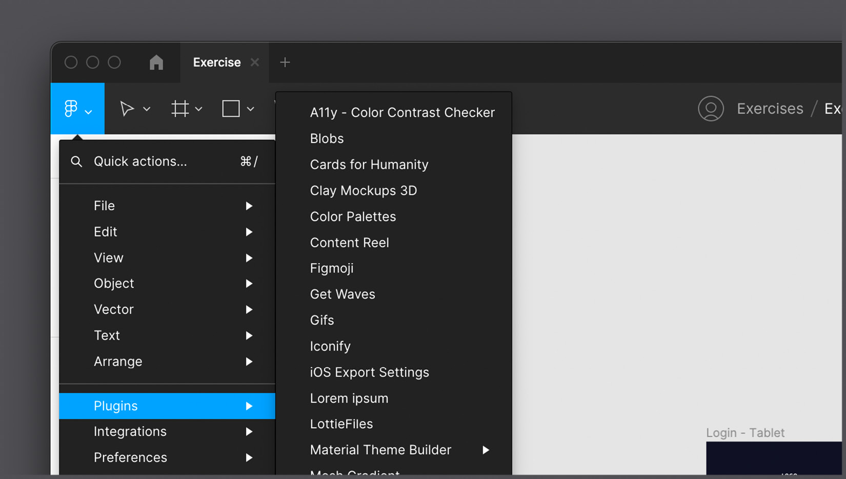 Figure 12.13 – Accessing your installed plugins  