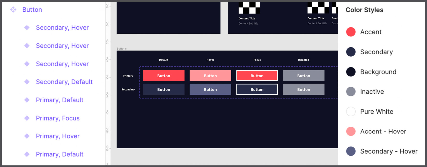 Figure 7.37 – An overview of the results with new color styles 