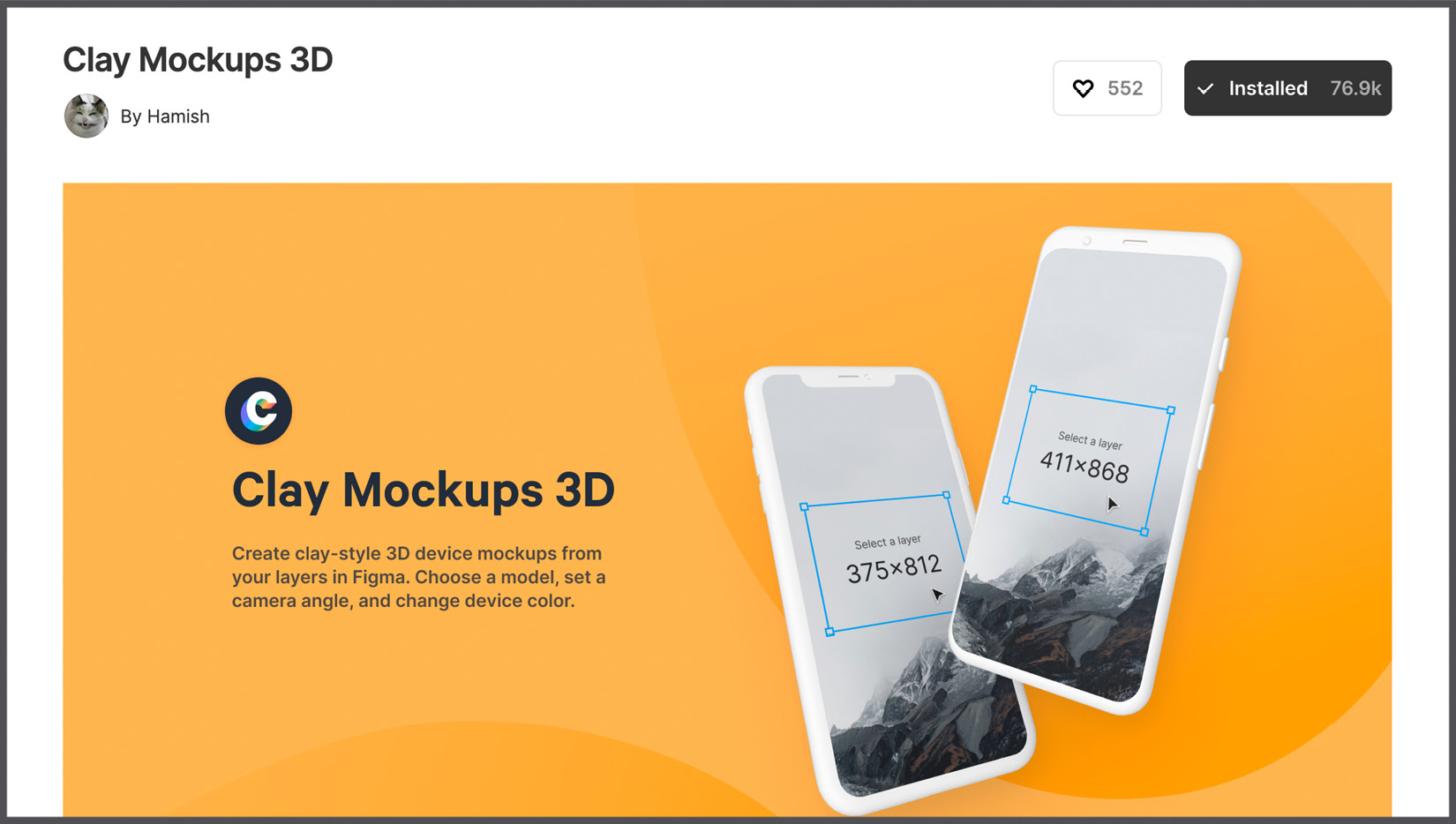 Figure 12.19 – Clay Mockups 3D by Hamish 