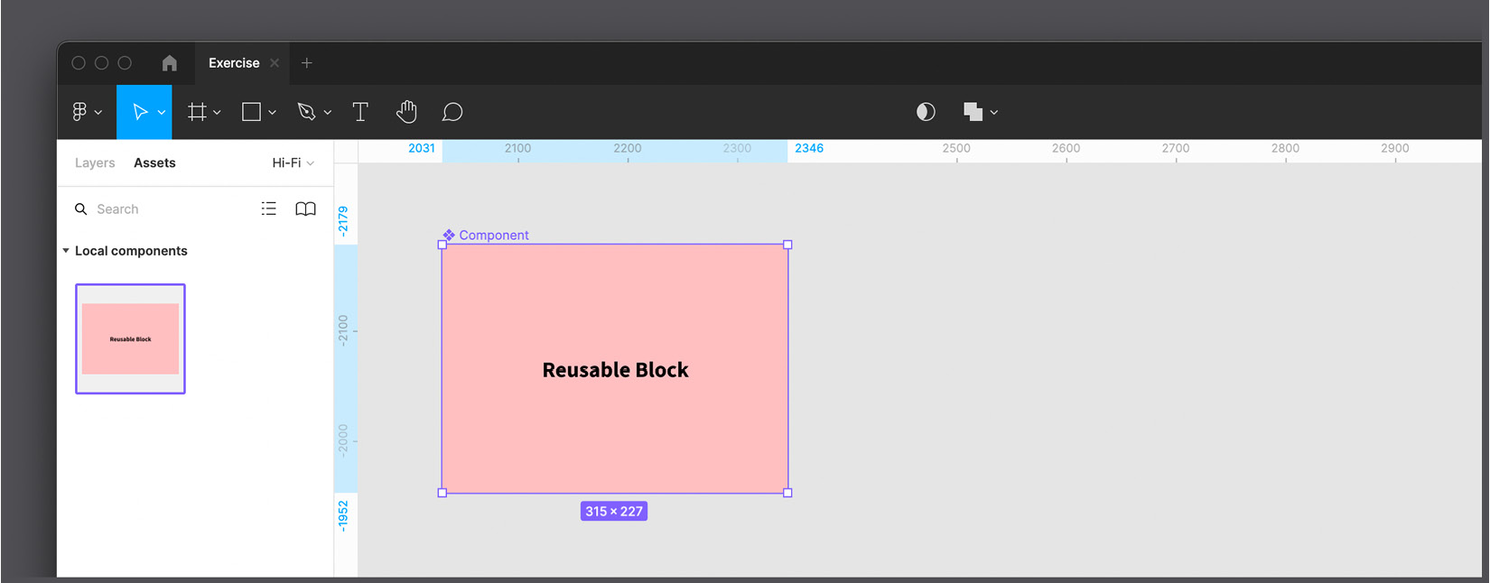 Figure 7.2 – The Assets panel 