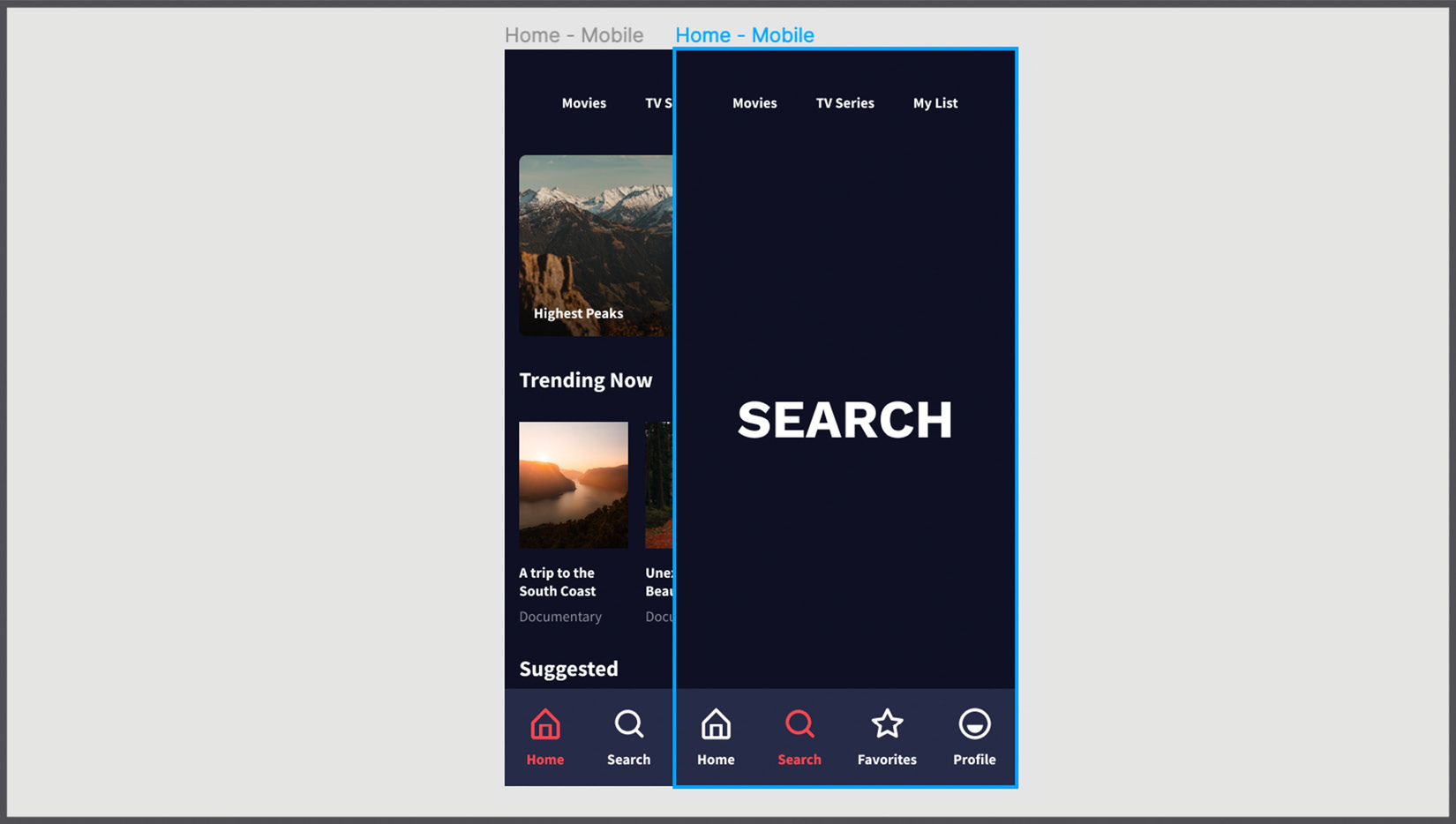 Figure 9.14 – Overlapping two views 