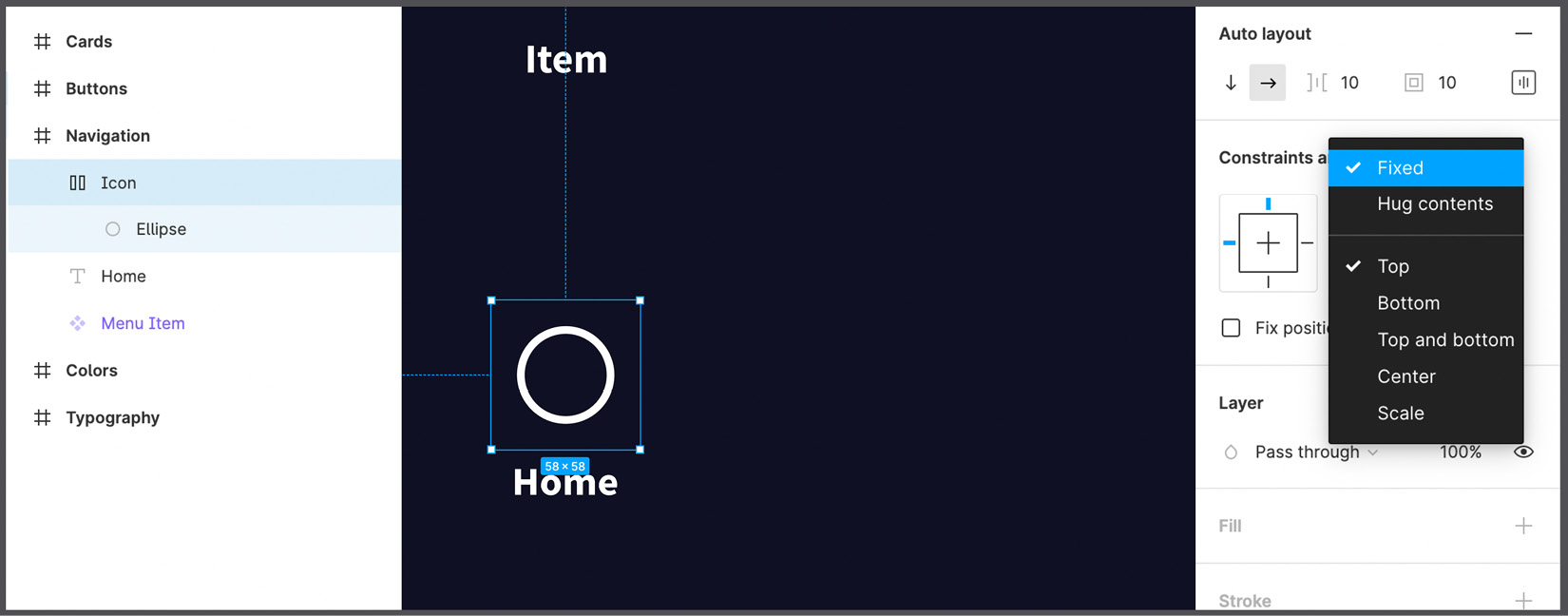 Figure 8.4 – Creating an Icon wrapper 