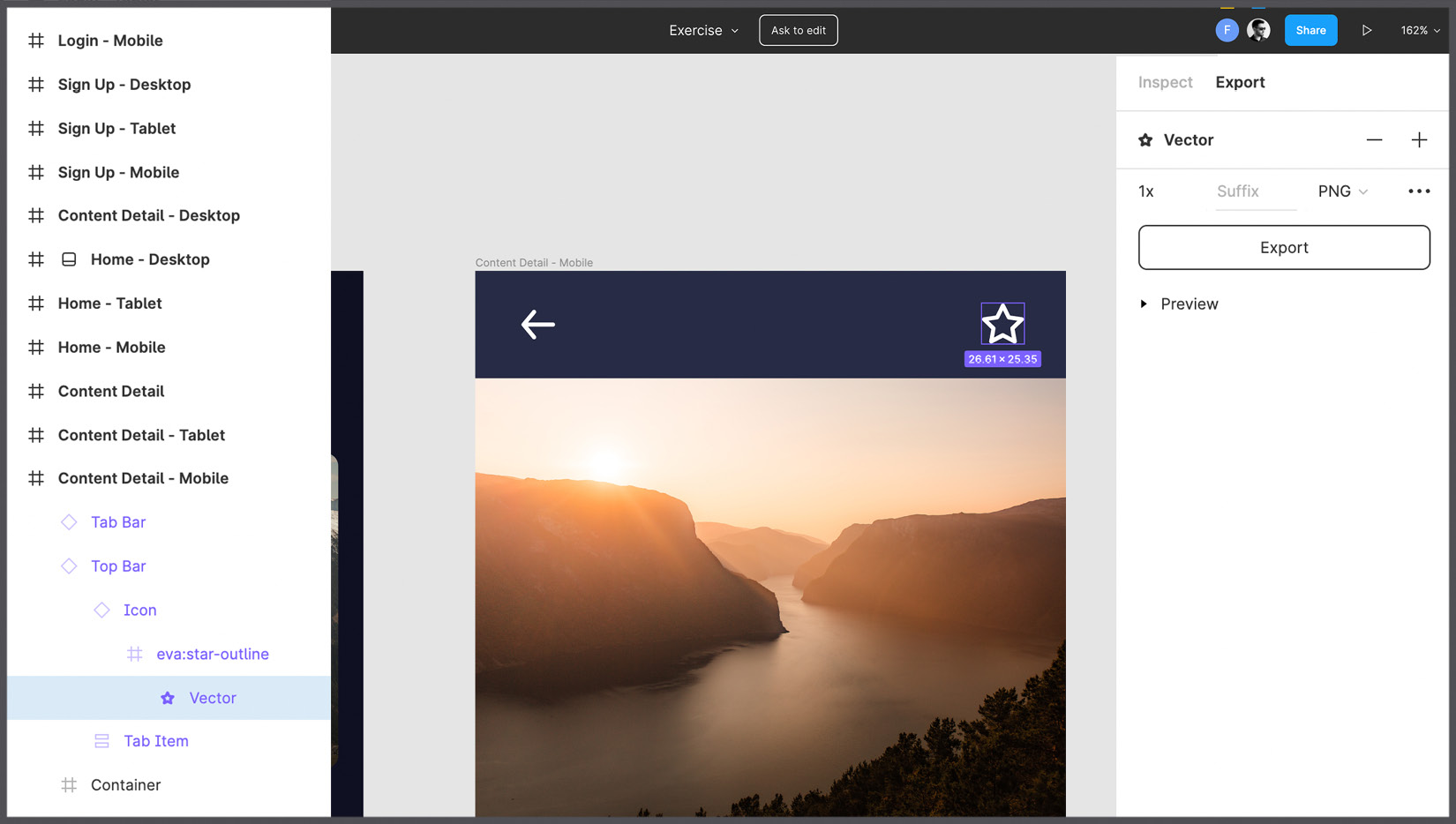 Figure 11.3 – Export section for users with view-only permissions 