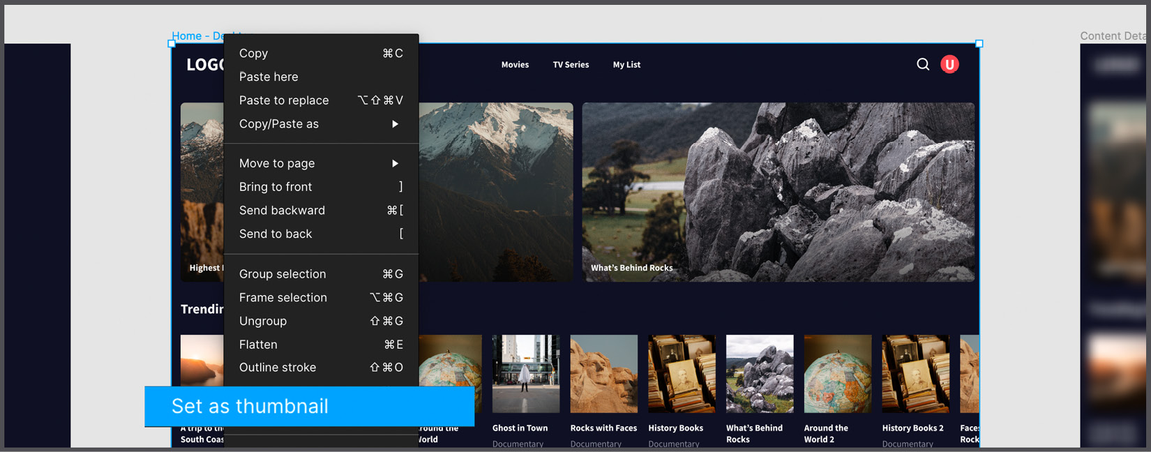 Figure 8.35 – Setting a file thumbnail 
