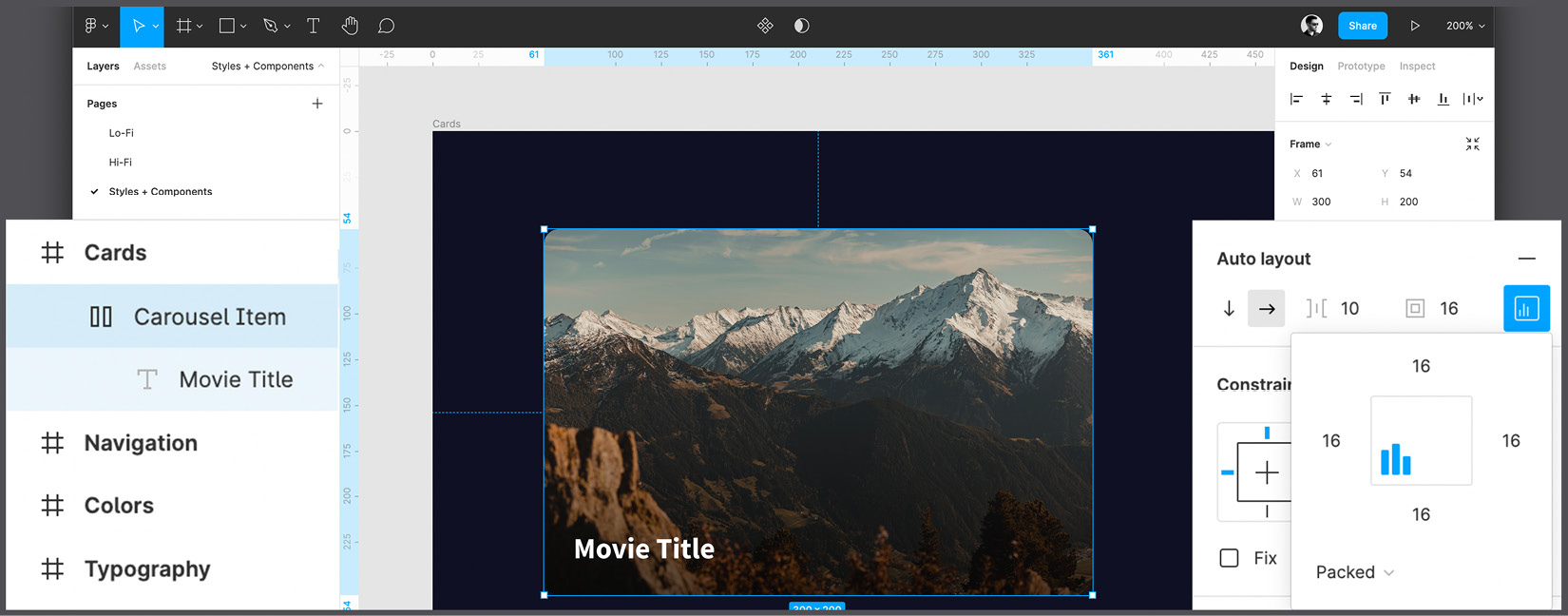 Figure 7.15 – Alignment and Padding options 
