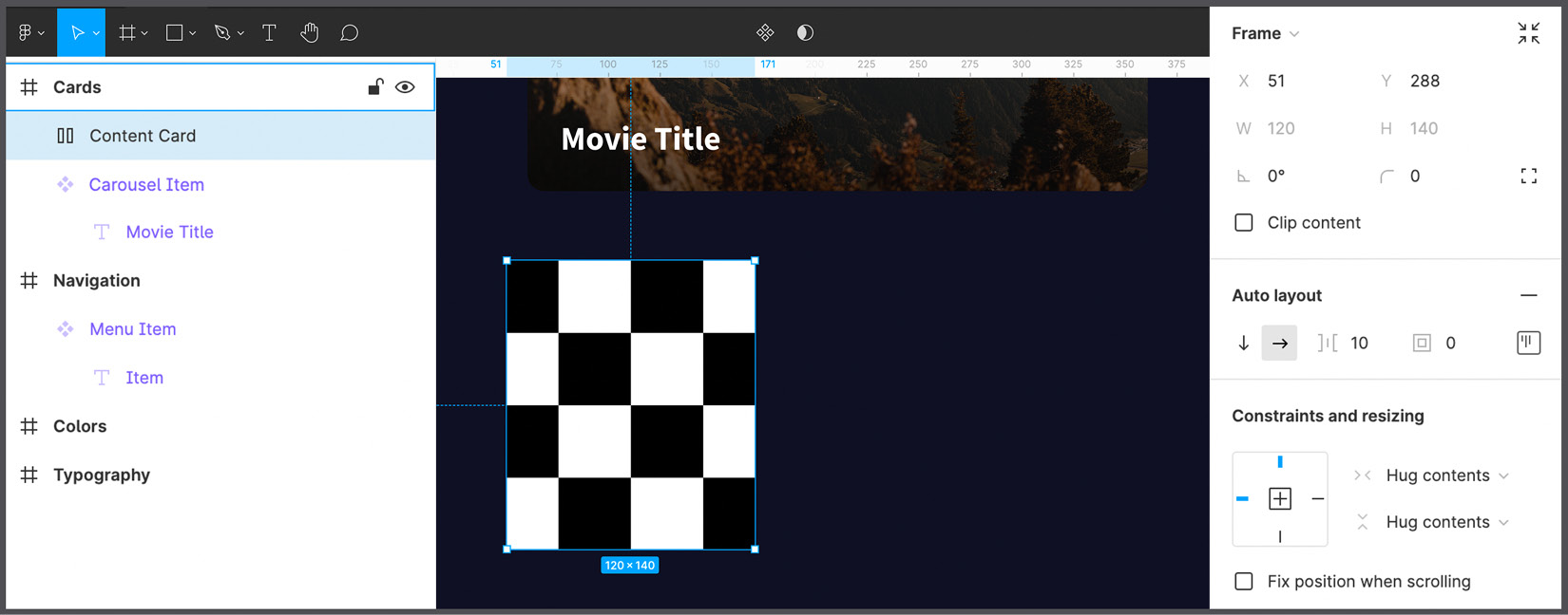 Figure 7.17 – The Content Card element 
