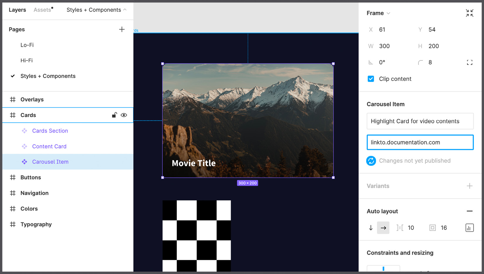 Figure 11.11 – Adding external documentation to a component 
