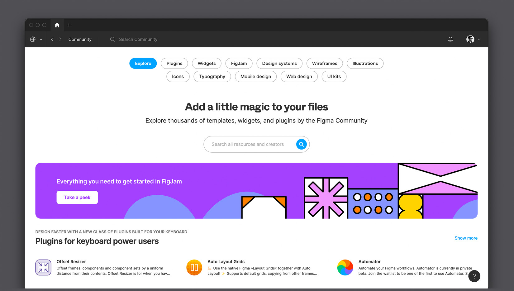 Figure 12.1 – Figma Community 
