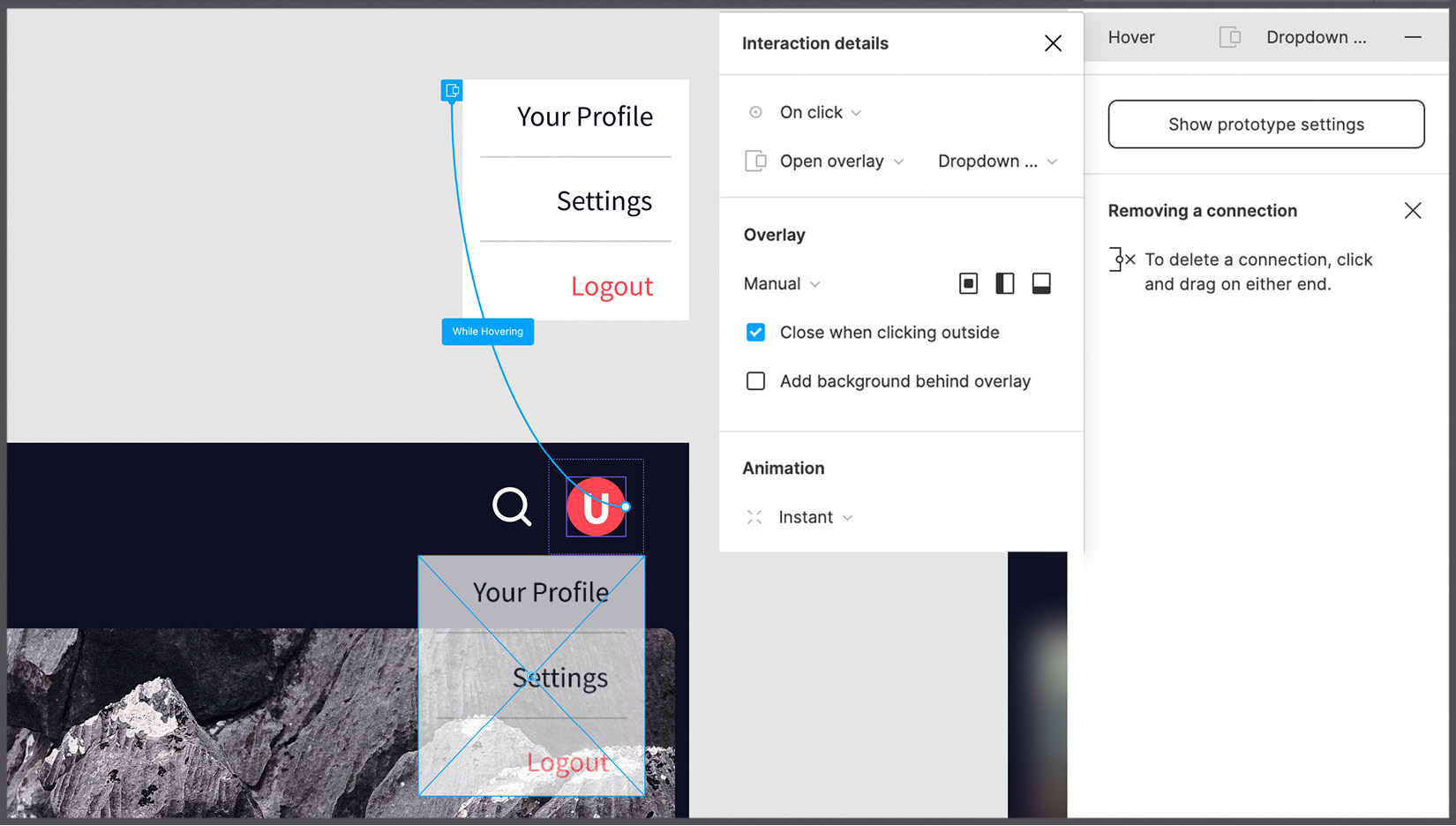 Figure 9.39 – Manually moving the element where we want it to appear 