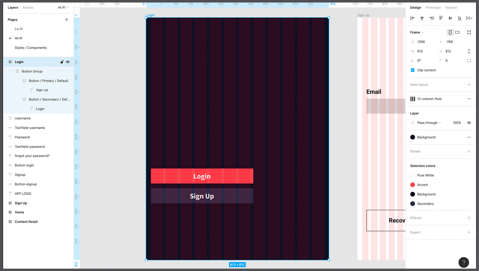 Figure 6.24 – Resizing the outer frame to reveal unexpected behavior 
