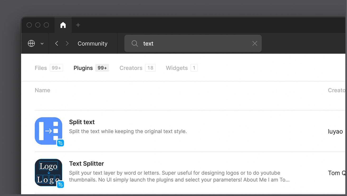 Figure 12.12 – Searching and filtering plugins 