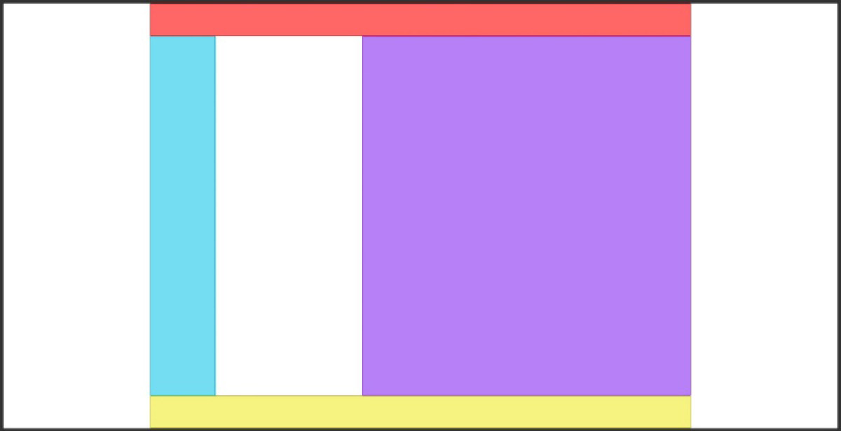 Figure 3.13 – The grid content is spaced evenly