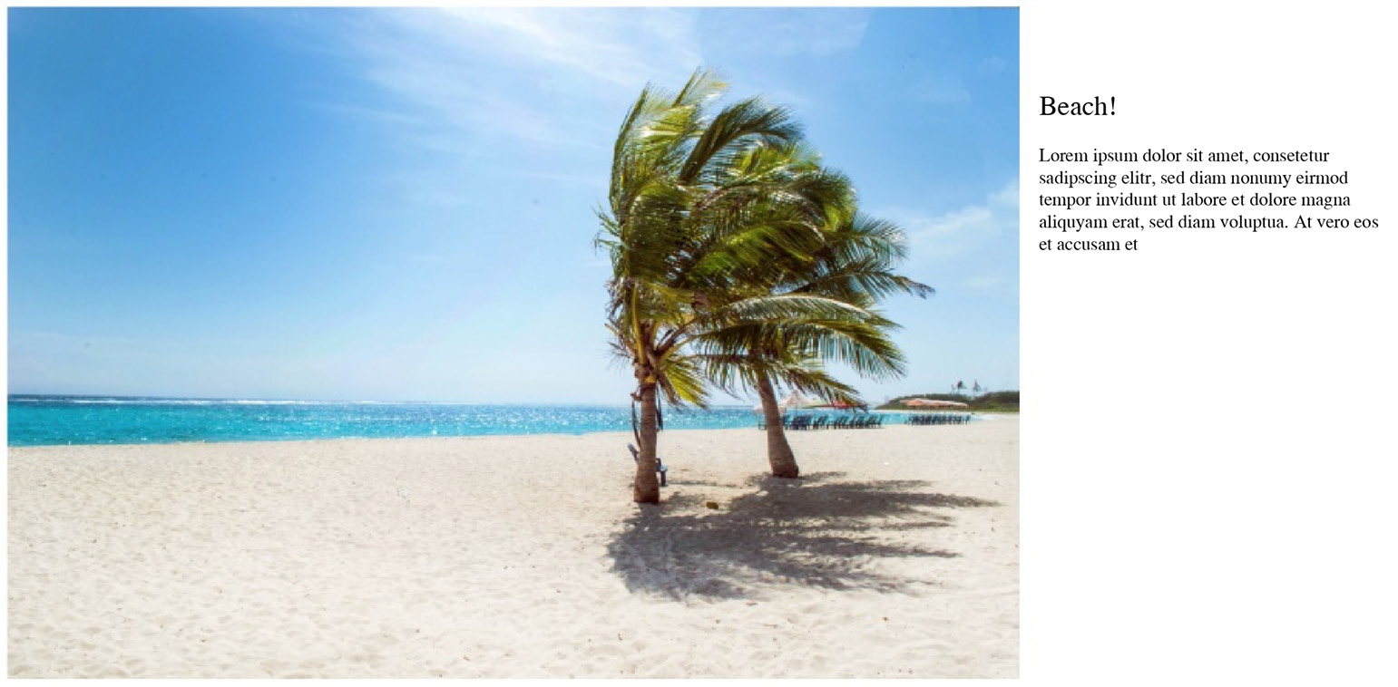 Figure 6.4 – A grid-based layout with a stock image, title, and text