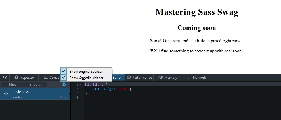 Setting up Source Maps in Firefox
