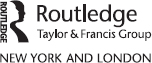 Logo: Routledge, Taylor & Francis Group