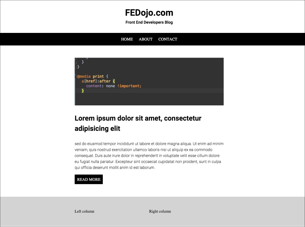 Let's test and use our framework