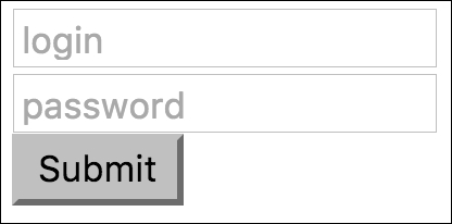 How to style simple input