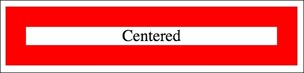 Inline elements – horizontal centering