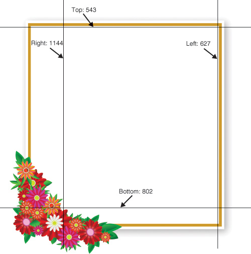 The border image slice property.