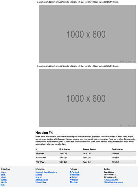 Figure 7.23 – Article page on a desktop device 