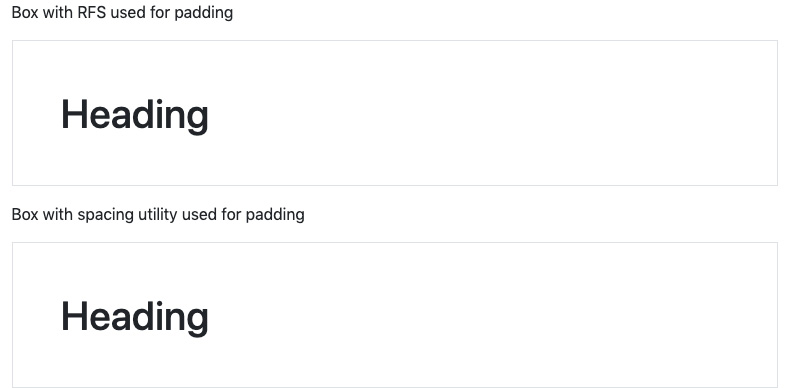 Figure 10.11 – Viewed on an extra large device (1200px): the max value is being used for padding 