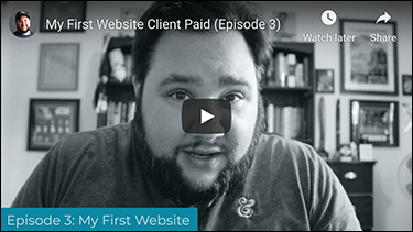 A screenshot shows a YouTube video on a webpage. The video is paused. The name of the video is displayed on the top left corner and the two options, watch later and share are displayed on the top right corner of the video.