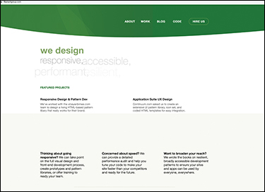 A screenshot shows the first paint of the webpage, filamentgroup.com.