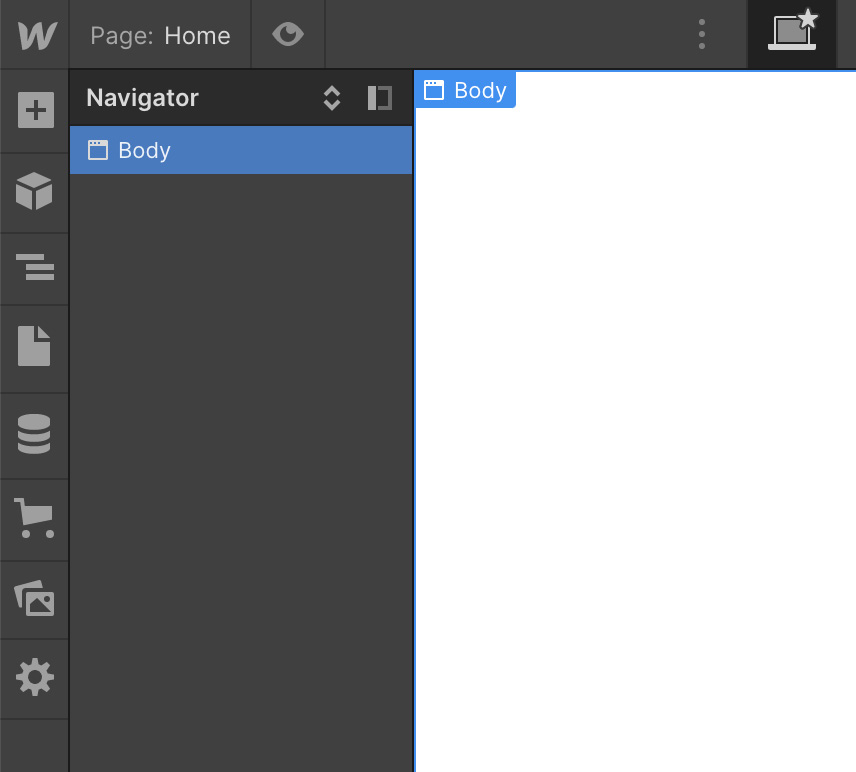 Figure 3.17 – Navigator 