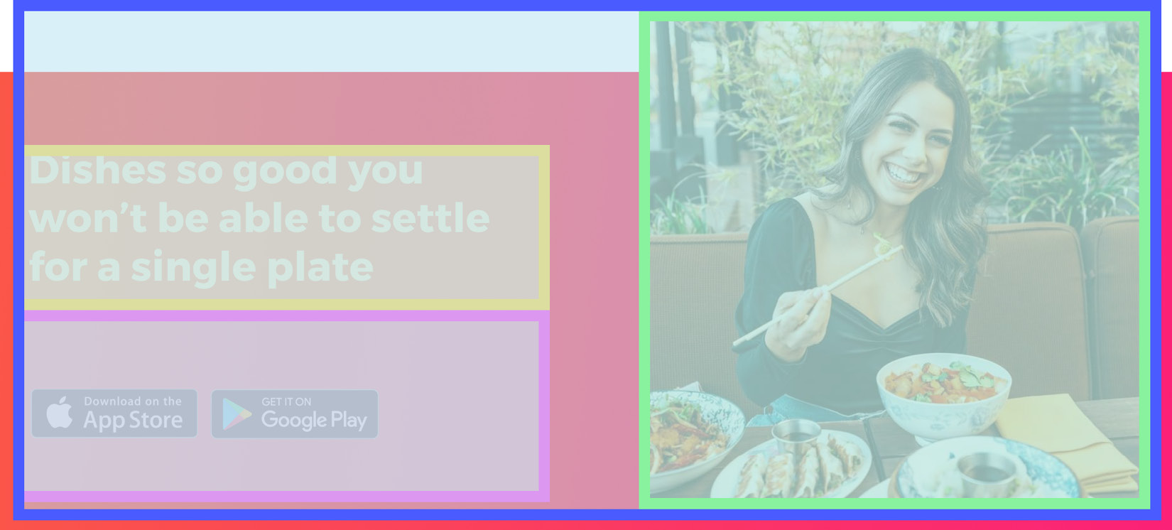 Figure 5.28 – The content boxes of the CTA section 