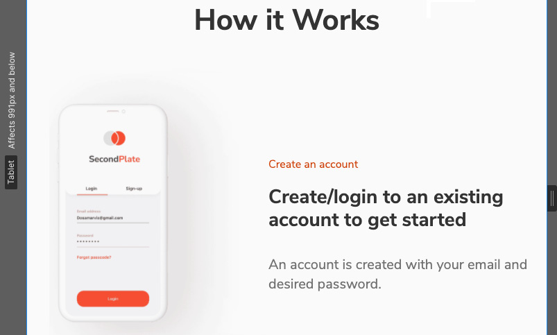 Figure 6.9 – The updated How it Works section 
