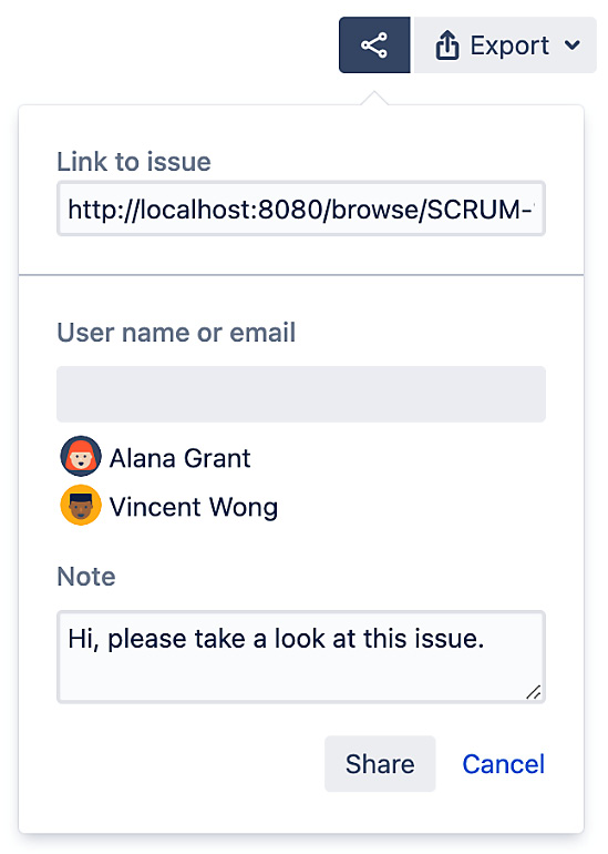 Figure 4.10 – Share issue 