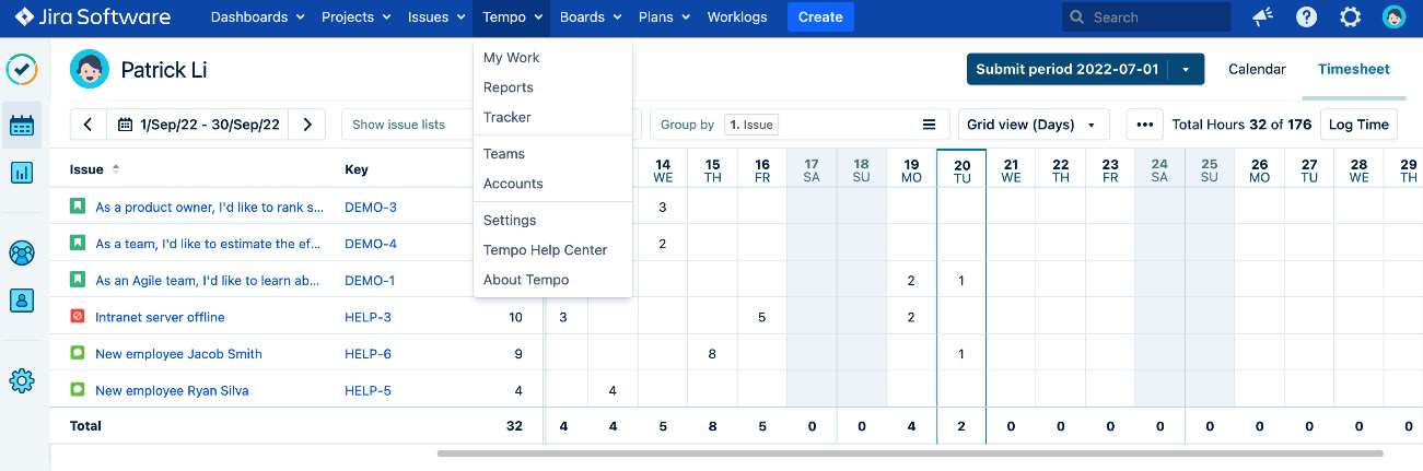 Figure 12.22 – Tempo 