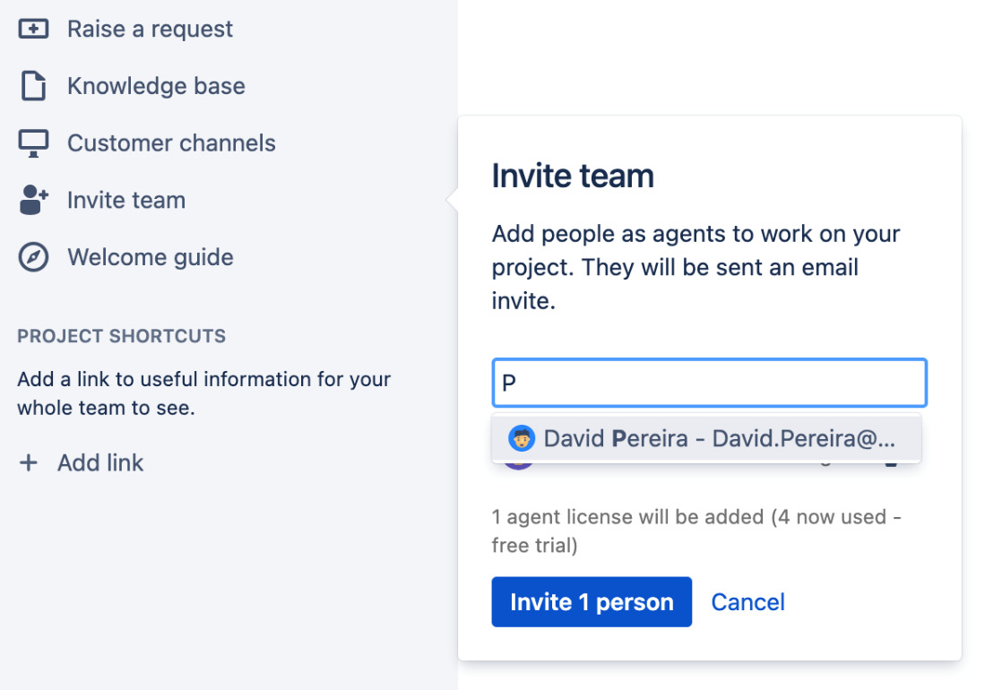Figure 11.10 – Adding an agent 