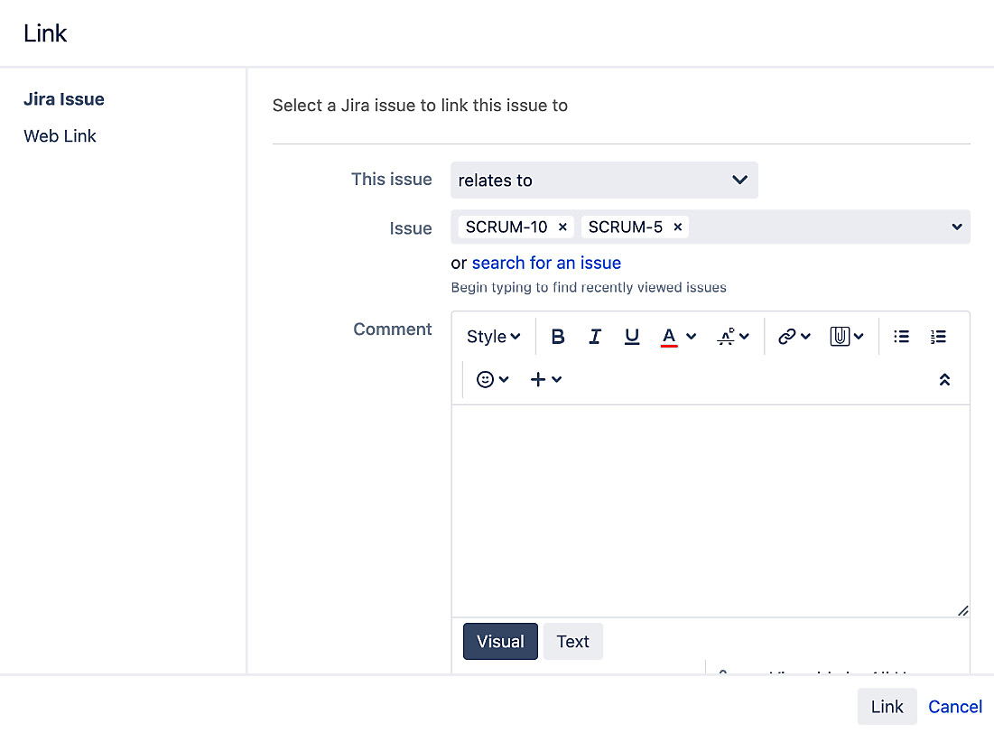 Figure 4.13 – Link issues 