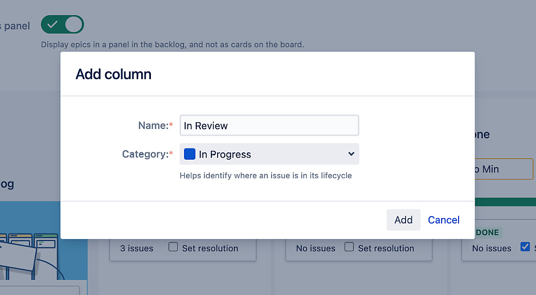 Figure 3.15 – Add column 