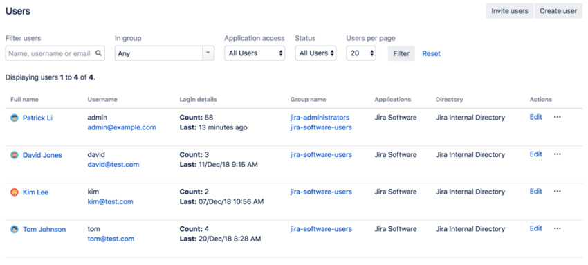 Figure 9.1 – User browser 