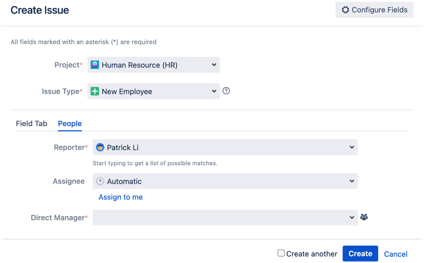 Figure 6.14 – HR project result 
